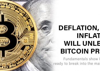 Deflation, Not Inflation, Will Unleash Bitcoin Prices