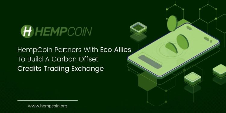 HempCoin Partners With Eco Allies To Build A Carbon Offset Credits Trading Exchange