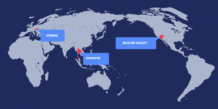 Silicon Valley, Bangkok, Vienna. Coinstox is going to be fastest growing company in CeDefi