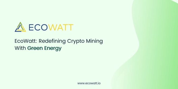 EcoWatt: The world’s first green blockchain project backed by government contracts.