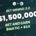 SportX & Polygon Unveil $1.5m World’s Largest ‘Bet Mining 3.0’ Campaign