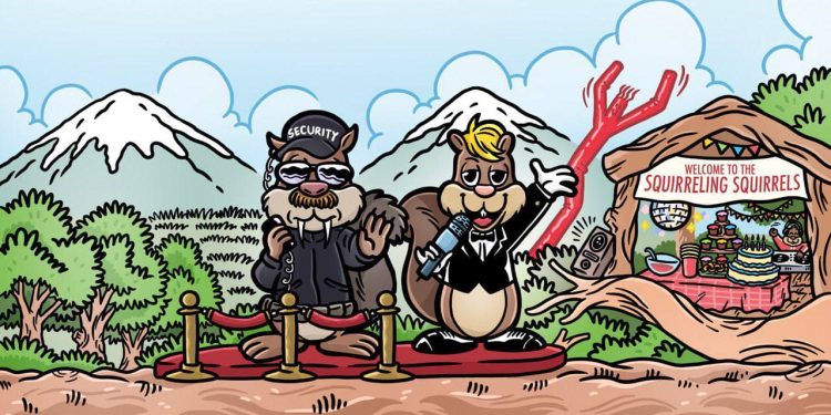 Squirreling Squirrels a Community-based NFT Project is Ready to Support the Planet