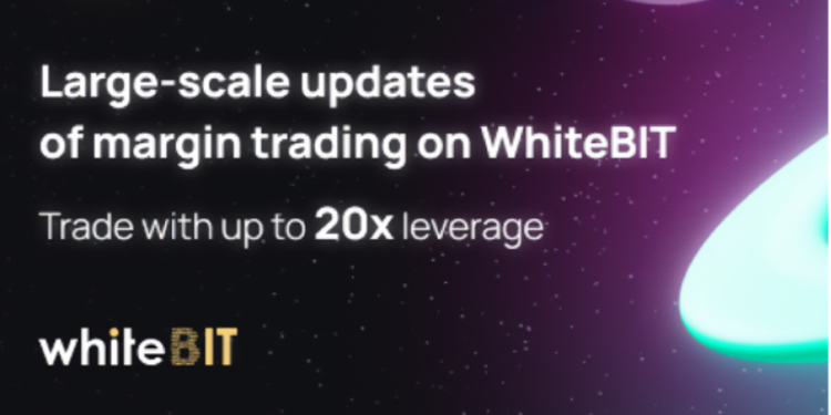Up to 20x leverage and trigger orders: WhiteBIT cryptocurrency exchange has updated the terms of margin trading