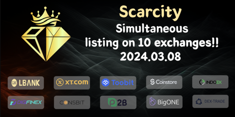 DESOC Platform SCARCITY Simultaneous Listing on 10 Global Exchanges