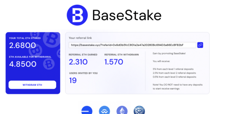 BaseStake Debuts During Base's "Onchain Summer" with Exciting Staking Opportunities