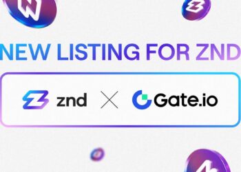 Gate.io announces ZND listing