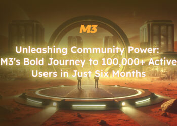 Unleashing Community Power: M3's Bold Journey to 100,000+ Active Users in Just Six Months